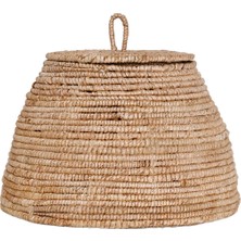Yargıcı Abaka Ağacı Konik Kapaklı Sepet(26x20 Cm)
