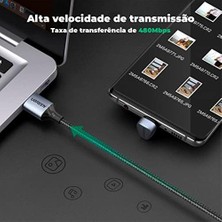 Daisy Store USB C Kablosu 180 Derece C Tipi Hızlı Şarj Kablosu U Şekilli Hızlı Şarj Kablosu S10 S9 S8 A80 A70 A50 NOTE10 Note9 Note8, Moto G7 G6, P30, 7.1, 7 (1m) ile Uyumlu