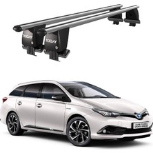 Today Auto Royal Toyota Auris (E210) Touring (2018 ve Sonrası) Uyumlu Gri Ara Atkı Port Bagaj Tavan Barı