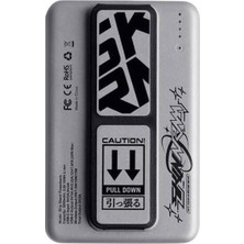 Daisy Store Kablosuz Powerbank Kira Kobai Şarj ve Pd Hızlı Şarj Özellikli 15W 5000MAH Gümüş