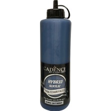 Cadence Hibrit Multisurface Boya Okyanus Renk 500 ml H092 Tüm Yüzeyler İçin Akrilik Boya