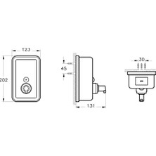 Daisy Store A44507 Köpük Dispenseri, Krom