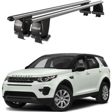 Today Auto Royal Land Rover Discovery Sport 2 (2019 ve Sonrası) Uyumlu Gri Ara Atkı Port Bagaj Tavan Barı