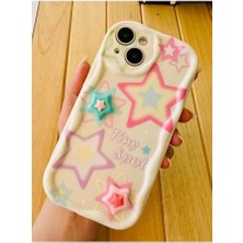 Daisy Store 14 Plus ve 15 Plus ile Uyumlu Kamera Korumalı 3D Oyuncak Tasarımlı Silikon Kılıf