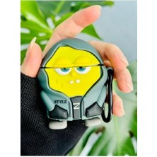 Daisy Store 1. Nesil ve 2. Nesil ile Uyumlu Tasarım Kalın Koruyucu Silikon Kılıf - Kapüşonsünger