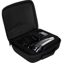 Daisy Store Styling Classic HC450 Saç Kesme Makinesi (Kendinden Bilenen Paslanmaz Çelik Bıçaklar, 8 Tarak + Saklama Çantası, Elektrikle Çalışır, Krom Kaplamalı Modern Tasarım) Saç Kesme Makinesi