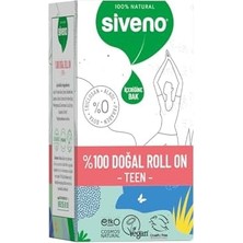 Daisy Store SIVENO%100 Doğal  Teen Girl Genç Kız Deodorant Ter Kokusu Önleyici Bitkisel Lekesiz Vegan 50 ml