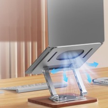 Daisy Store Notebook ve Laptop Uyumlu 360 Derece Dönen Stant, Ayarlanabilir Laptop Tutucu, Sağlam Tabanlı, Yüksekliği Ayarlanabilir Tutucu, Notebook Stant 1062M