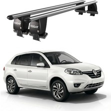Today Auto Royal Renault Koleos (2008-2016) Uyumlu Gri Ara Atkı Port Bagaj Tavan Barı