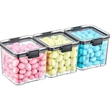 Daisy Store Saklama Kapları - 3'lü Set Orta 3 x 700 ml -