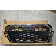 Dmb Audi A5 S5 Ön Panjur Siyah Izgara Gri Çerçeve 2021 Uyumlu