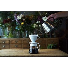 Daisy Store V60 02 Seramik Kahve Demleme Seti “beyaz”