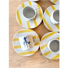 Daisy Store Girye Desen4 2 Kişilik 4 Parça Kahve Fincanı 90CC 04PPO000641