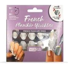 Daisy Store IMM219.022 French Manikür Yüzükleri Klasik Model