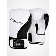 Conquer Premium Deri Boks Eldiveni Ultra High Performance ile Maç ve Antreman İçin İdeal
