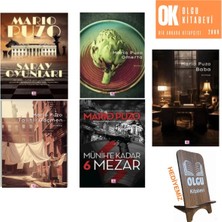 E Yayınları Baba - Talihli Göçmen - Omerta - Saray Oyunları - Münih’e Kadar 6 Mezar / 5 kitap set- Mario Puzo