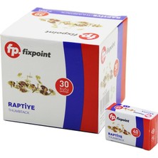 Pileli Store 1200 Adet Metal Raptiye = 40PCS x 30 (4887)