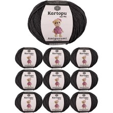 Pileli Store 10 Adet Amigurumi El Örgü Ipi 50GR 995