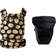 Mamadusbaby Gold Eggs Ergonomik Kanguru Yenidoğan Set 0-4 Yaş İçin Hava Geçiren Pamuk