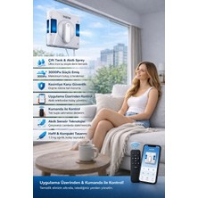 Yasomi Perimax YV509 Kumandalı Smart Uygulamalı Su Püskürtme 3000PA Akıllı Cam Silme Robotu