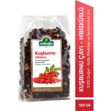 Arifoğlu Kuşburnu Çayı Hibisküslü (Tüy ve Çekirdekleri Ayıklanmış) 100GR