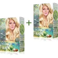 Pileli Store 2 Paket Natural Beauty Amonyaksız Saç Boyası 10.0 Açık Sarı