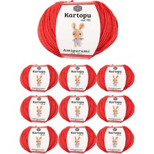 Pileli Store 10 Adet Amigurumi El Örgü Ipi 50GR 1170