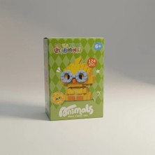 Bohem Kutusu Gözlüklü Civciv Mini LEGO Birleştirme Seti