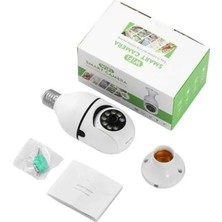 Pileli Store Ev Kamerası Wifi Kamerası Gece Görüşlü Akıllı Ampül Kamera