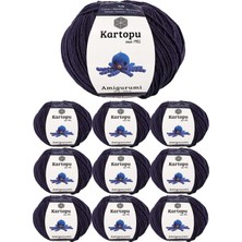 Pileli Store 10 Adet Amigurumi El Örgü Ipi 50GR 630