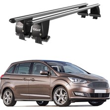 Today Auto Royal Ford C-Max Iı (2010-2019) Uyumlu Gri Ara Atkı Port Bagaj Tavan Barı