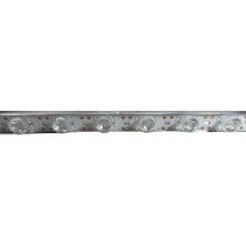 12V 100CM 18LEDLİ 27W Mercekli LED Bar Çubuk LED 30DERECE Lensli İP65 Mavi
