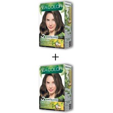 Pileli Store 2x2 Tüp Krem Saç Boyası Seti Kumral No:7.0