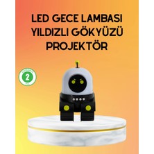 Pileli Store Taşınabilir Lityum Bataryalı LED Gece Lambası ve Projektör