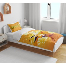 Sarel Group Pikaçu Baskılı 3D Tek Kişilik Çarşafsız Nevresim Takımı