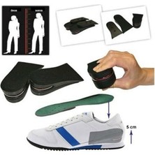 Pileli Store Hava Yastıklı Boy Uzatıcı Tabanlık (7 cm Daha Fazla Boy Uzunluğu) - 45 Numara