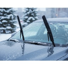 Pileli Store Araba Silecek Koruma Kılıfı – Karlı ve Buzlu Havaya Dayanıklı, Pratik Tak-Çıkar Kullanım