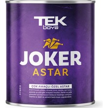 Tek Boya Joker Çok Amaçlı Sentetik Zor Yüzeyler Astarı 0,75 lt Beyaz