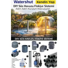 Watershut Kendin Yap Su Çanı Süs Havuzu Fıskiye Sistemi (DIY)