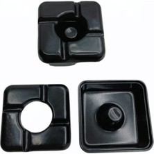 Pileli Store Kapaklı Kare Bakalit Küllük (4887)