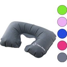 Pileli Store Boyuna Geçmeli Seyahat Boyun Şişme Yastık (4887)