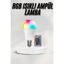 Pileli Store Akıllı Rgb LED Ampul LED Uzaktan Kumandalı Renk Değiştiren Ampul