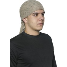 Single Sword Üçgen Fileli Askeri Şal, Fileli Puşi (BEJ)