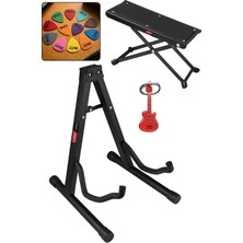 Lastvoice Gtr-111PD Profesyonel Gitar Standı Sehpası + Ayaklık + Pena