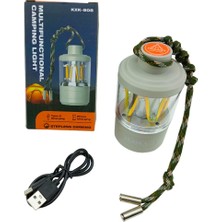 Pileli Store 3ın1= Kamp Lambası - Fener - Powerbank  USB Şarj (4887)