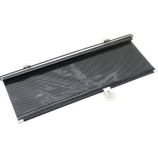 Pileli Store Oto-Araç - Ev - Ofis Cam Paneli Güneşlik Pvc Perde Makaralı Aç-Kapa 58X125CM Vantuzlu Montaj