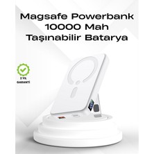 Pileli Store Kablosuz Magsafe Powerbank – iPhone Uyumlu, 10000 Mah, Isı Dağılımlı