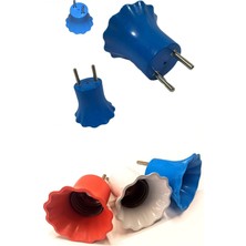 Pileli Store Duylu Fiş E27 Duylu Ampul Takılan Fiş Duylu Priz