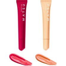 Matsu 2'li Lip Balm Hediye Seti - 2 x 10 ml (Peachy, Pinky Pie)