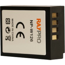 Raypro Fujifilm HS30 HS33 HS35 HS50 HS55 Exr Için NP-W126 Batarya Pil
